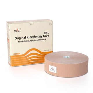 Vendaje taping neuromuscular 5x32 jumbo por mayor nasara beige
