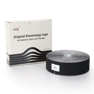 Vendaje taping neuromuscular 5x32 jumbo por mayor nasara negro
