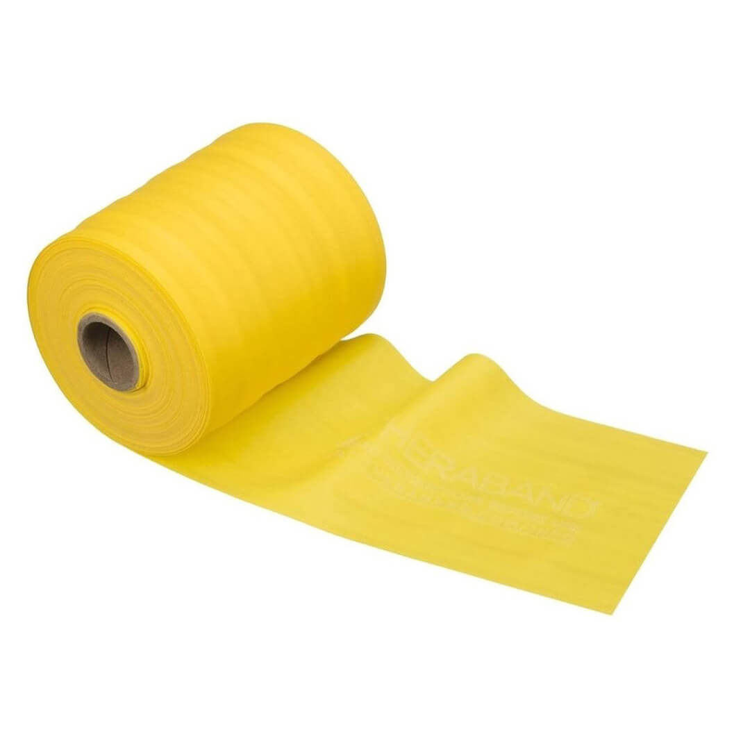 Banda Elastica Rollo 45m Theraband Latex Resistencia Ejercicio Yellow Nasara Chile