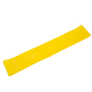 Banda Elastica Loop Theraband trabajo de gluteos color amarilla